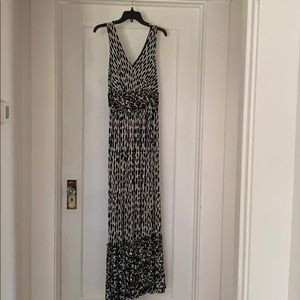 Anthro maxi blk/white